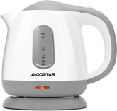 Waterkoker - Elektrish - 1L - 1100W - Wit •